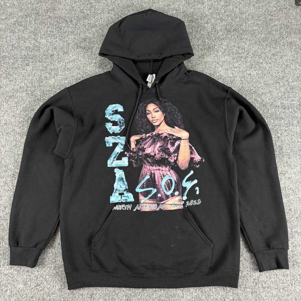 SZA Tour Hoodie Sweatshirt Size Large